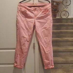 l.e.i. Juniors Pink Jeans Size 15